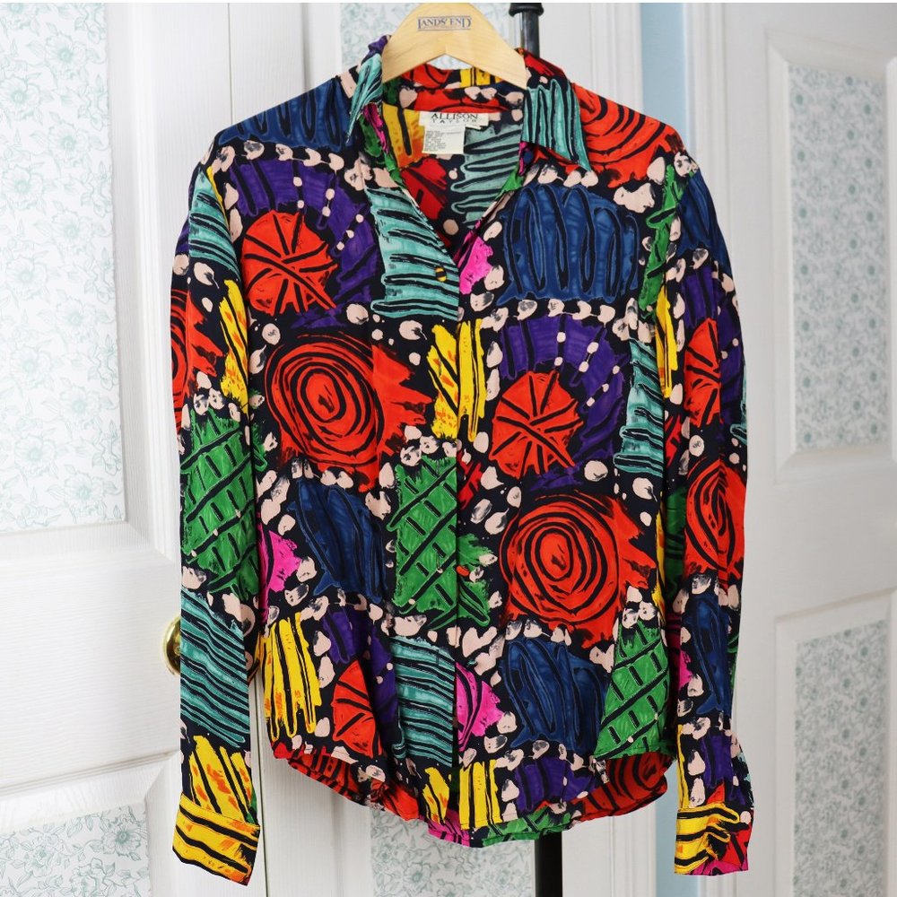 Vintage Allison Taylor Long Sleeve Blouse